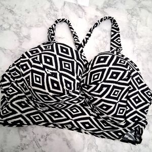 🩱Geometric Bikini Top Size 4XL